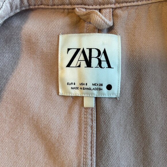 Pink Utility Jacket (Zara) - Picture 3 of 3